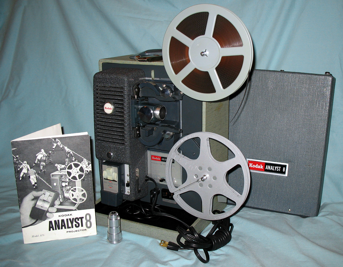 standard 8mm silent & sound movie projectors
